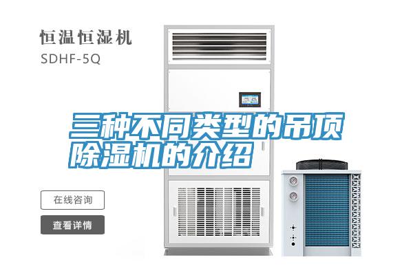 三種不同類型的吊頂草莓视频污污污污的介紹
