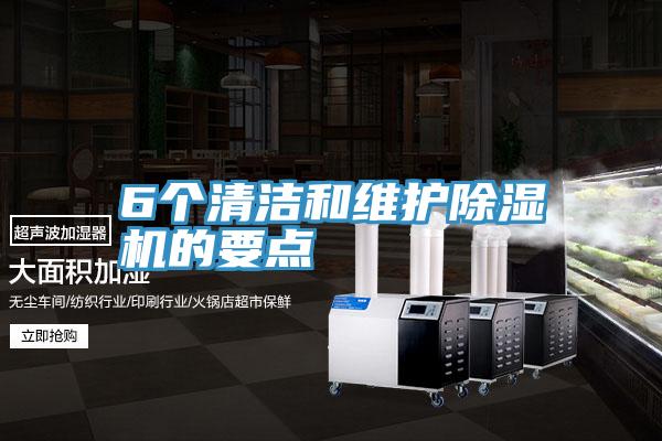 6個清潔和維護草莓视频污污污污的要點