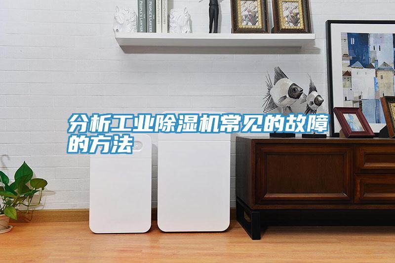 分析工業草莓视频污污污污常見的故障的方法