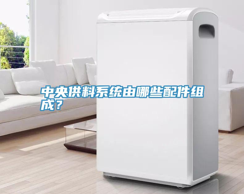 中央供料係統由哪些配件組成？
