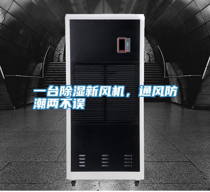 一台除濕新風機，通風防潮兩不誤