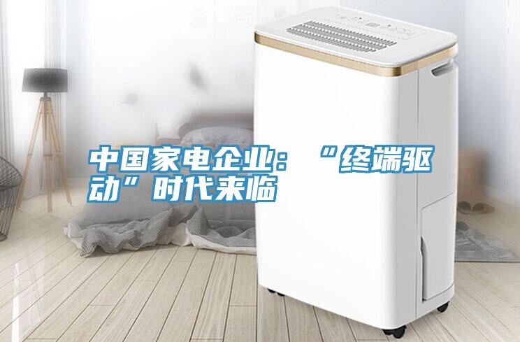 中國家電企業：“終端驅動”時代來臨