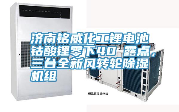 濟南銘威化工鋰電池鈷酸鋰零下40℃露點，三台全新風轉輪草莓视频污污污污組