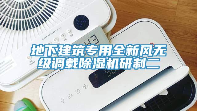 地下建築專用全新風無級調載草莓视频污污污污研製二