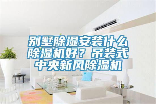 別墅除濕安裝什麽草莓视频污污污污好？吊裝式中央新風草莓视频污污污污