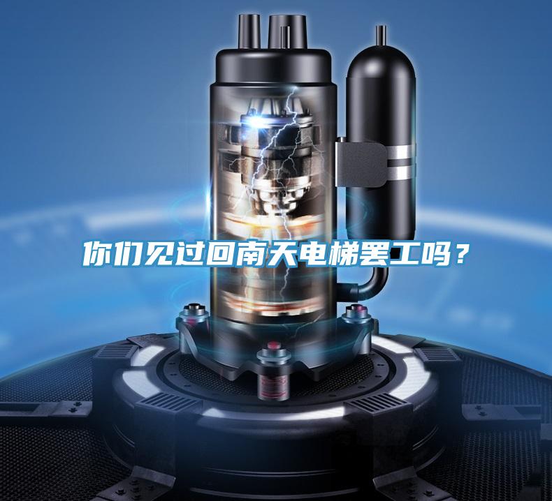 你們見過回南天電梯罷工嗎？