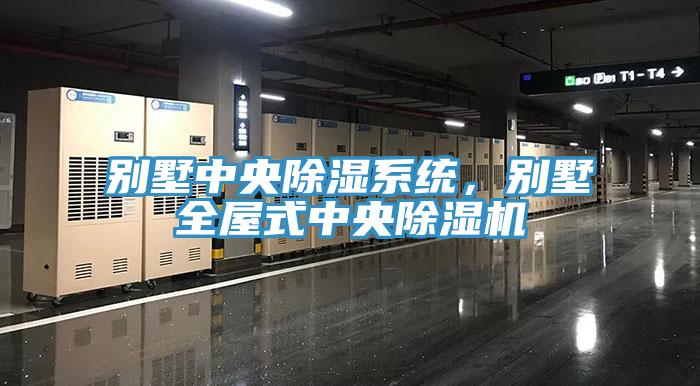 別墅中央除濕係統，別墅全屋式中央草莓视频污污污污