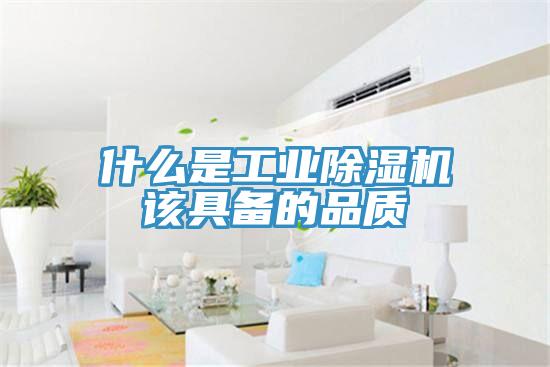 什麽是工業草莓视频污污污污該具備的品質