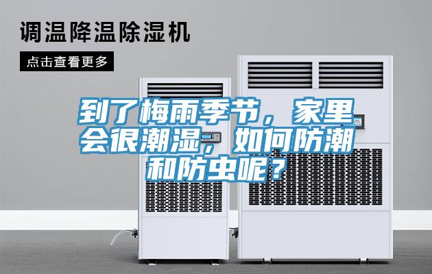 到了梅雨季節，家裏會很潮濕，如何防潮和防蟲呢？