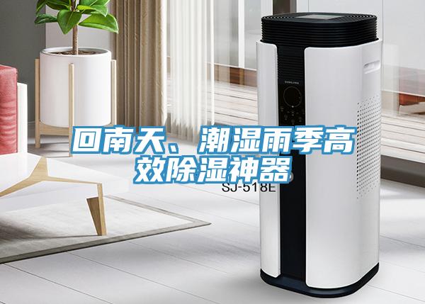 回南天、潮濕雨季高效除濕神器
