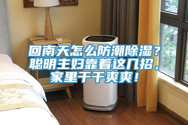 回南天怎麽防潮除濕？聰明主婦靠著這幾招，家裏幹幹爽爽！