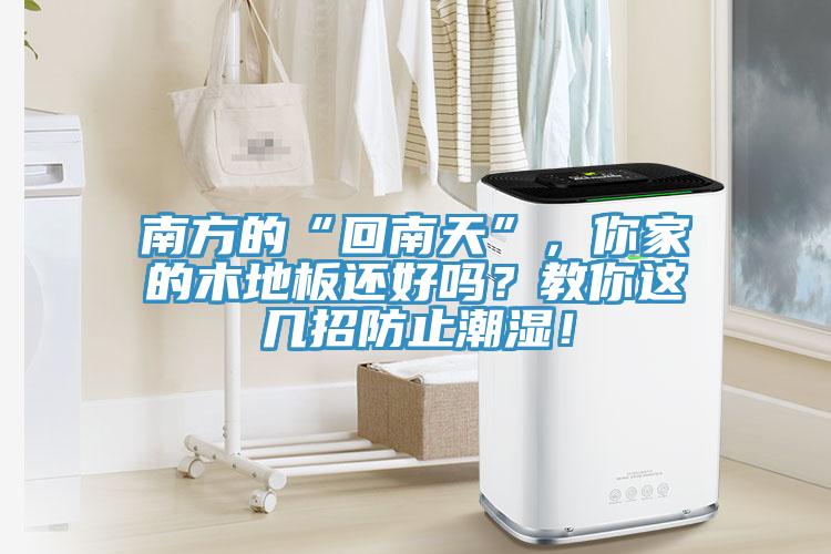 南方的“回南天”，你家的木地板還好嗎？教你這幾招防止潮濕！