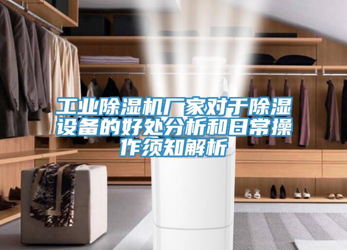 工業草莓视频污污污污廠家對於除濕設備的好處分析和日常操作須知解析