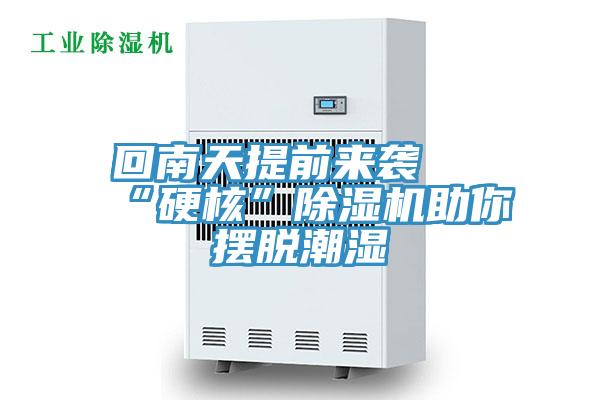 回南天提前來襲 “硬核”草莓视频污污污污助你擺脫潮濕