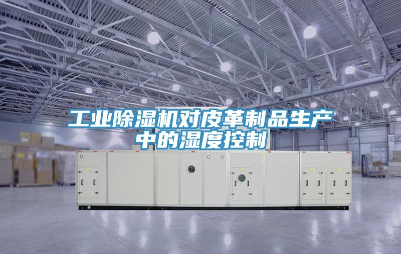 工業草莓视频污污污污對皮革製品生產中的濕度控製