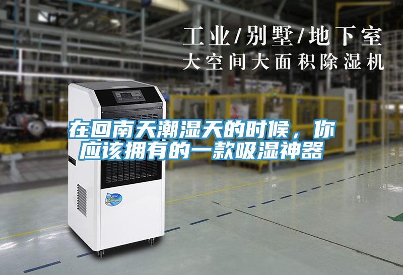 在回南天潮濕天的時候，你應該擁有的一款吸濕神器