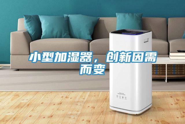 小型加濕器，創新因需而變