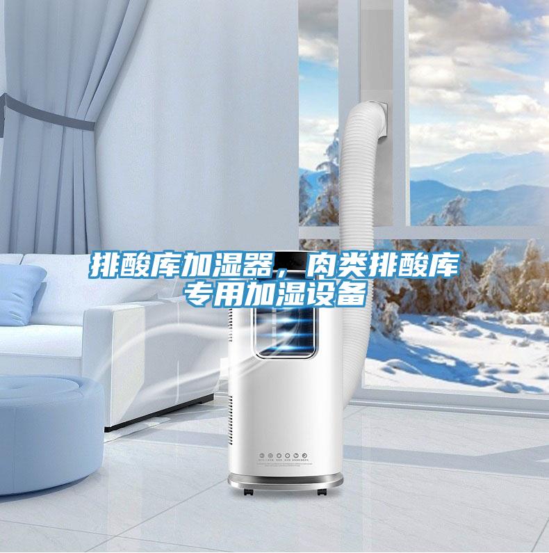 排酸庫加濕器，肉類排酸庫專用加濕設備