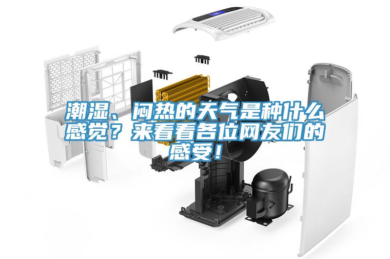 潮濕、悶熱的天氣是種什麽感覺？來看看各位網友們的感受！