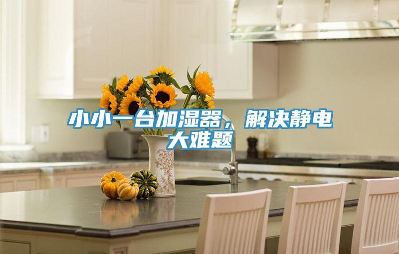 小小一台加濕器，解決靜電大難題