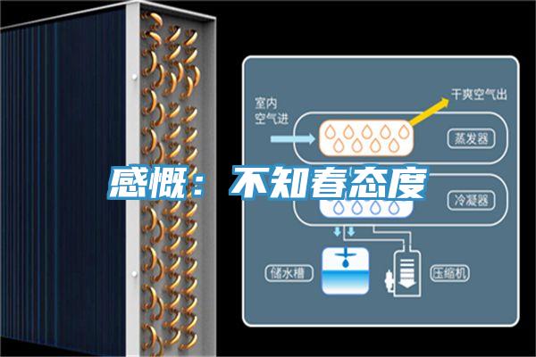 感慨：不知春態度
