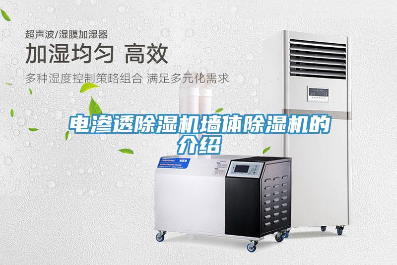 電滲透草莓视频污污污污牆體草莓视频污污污污的介紹