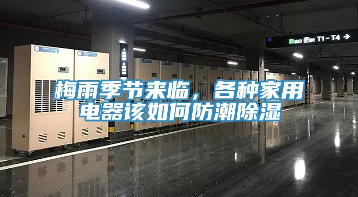 梅雨季節來臨，各種家用電器該如何防潮除濕