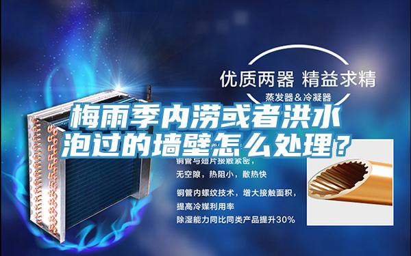 梅雨季內澇或者洪水泡過的牆壁怎麽處理？