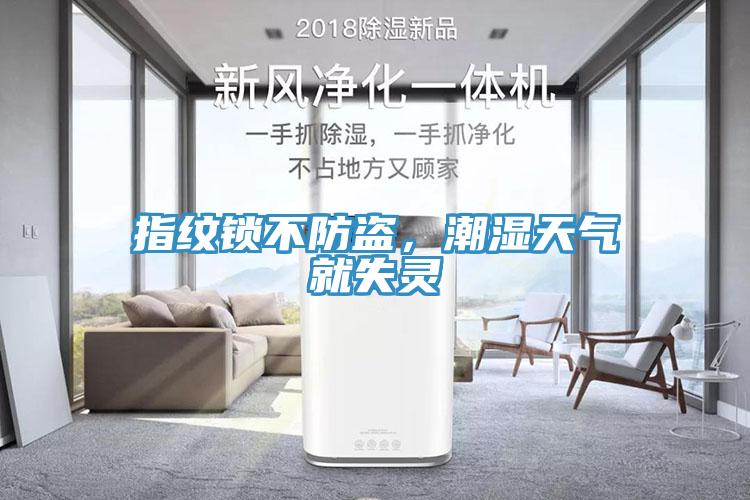 指紋鎖不防盜，潮濕天氣就失靈
