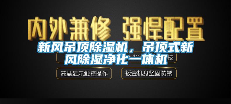 新風吊頂草莓视频污污污污，吊頂式新風除濕淨化一體機