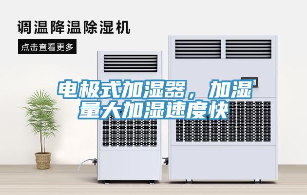 電極式加濕器，加濕量大加濕速度快