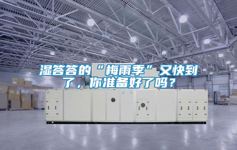 濕答答的“梅雨季”又快到了，你準備好了嗎？