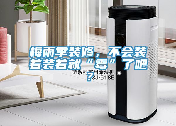 梅雨季裝修，不會裝著裝著就“黴”了吧？