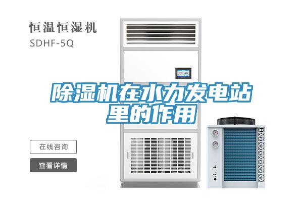 草莓视频污污污污在水力發電站裏的作用