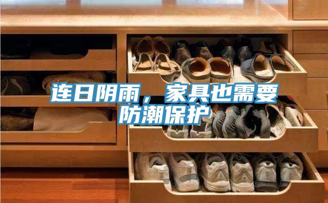 連日陰雨，家具也需要防潮保護