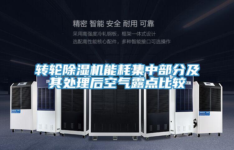 轉輪草莓视频污污污污能耗集中部分及其處理後空氣露點比較