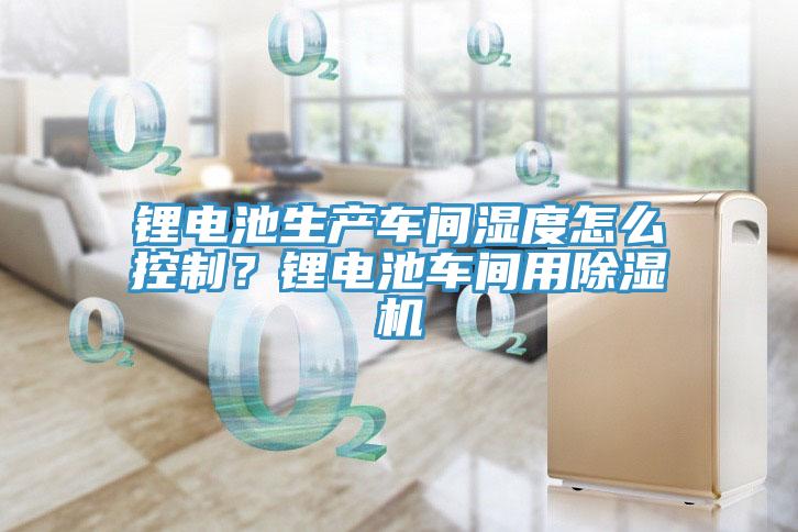 鋰電池生產車間濕度怎麽控製？鋰電池車間用草莓视频污污污污