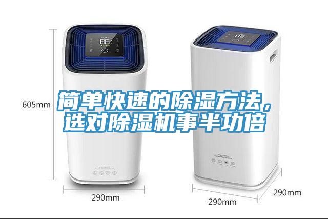 簡單快速的除濕方法，選對草莓视频污污污污事半功倍