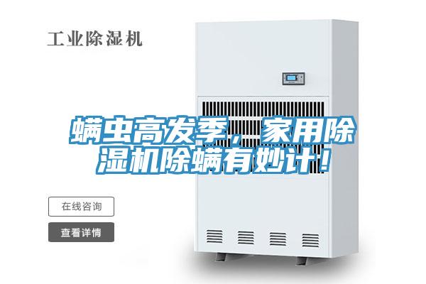 蟎蟲高發季，家用草莓视频污污污污除蟎有妙計！
