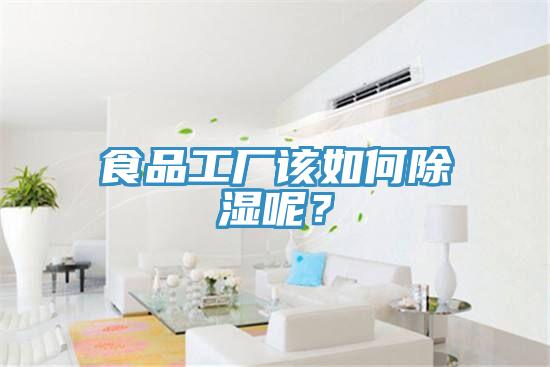 食品工廠該如何除濕呢？