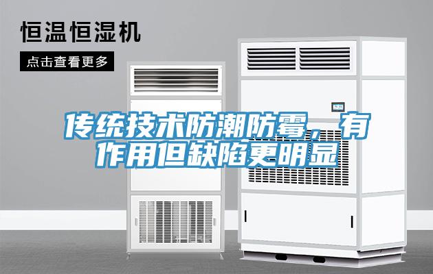 傳統技術防潮防黴，有作用但缺陷更明顯