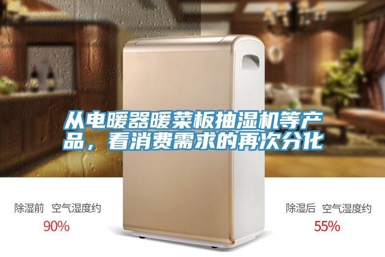 從電暖器暖菜板抽濕機等產品，看消費需求的再次分化