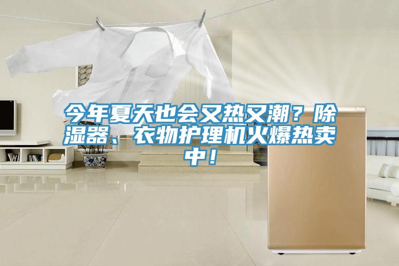 今年夏天也會又熱又潮？除濕器、衣物護理機火爆熱賣中！
