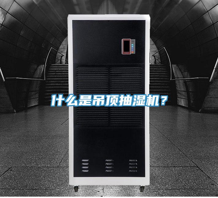 什麽是吊頂抽濕機？