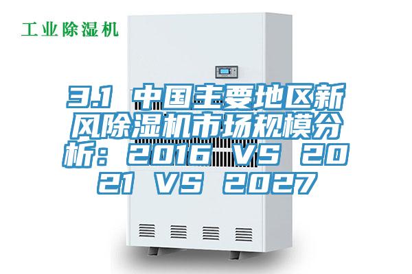 3.1 中國主要地區新風草莓视频污污污污市場規模分析：2016 VS 2021 VS 2027