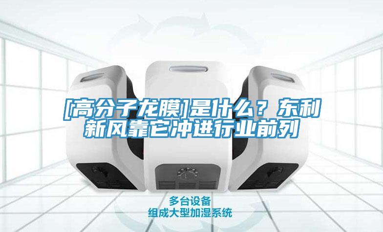 [高分子龍膜]是什麽？東利新風靠它衝進行業前列
