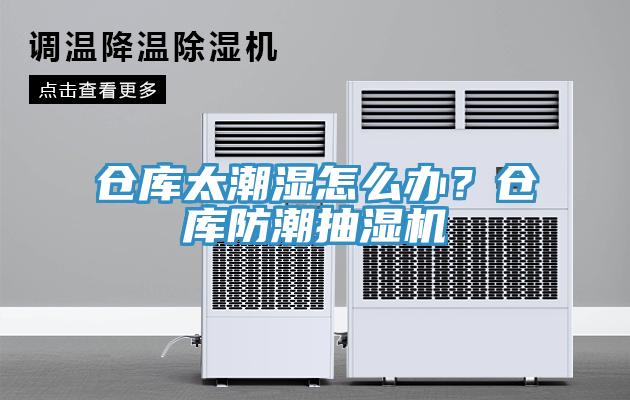 倉庫太潮濕怎麽辦？倉庫防潮抽濕機