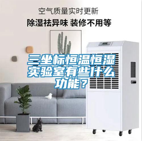 三坐標恒溫恒濕實驗室有些什麽功能？