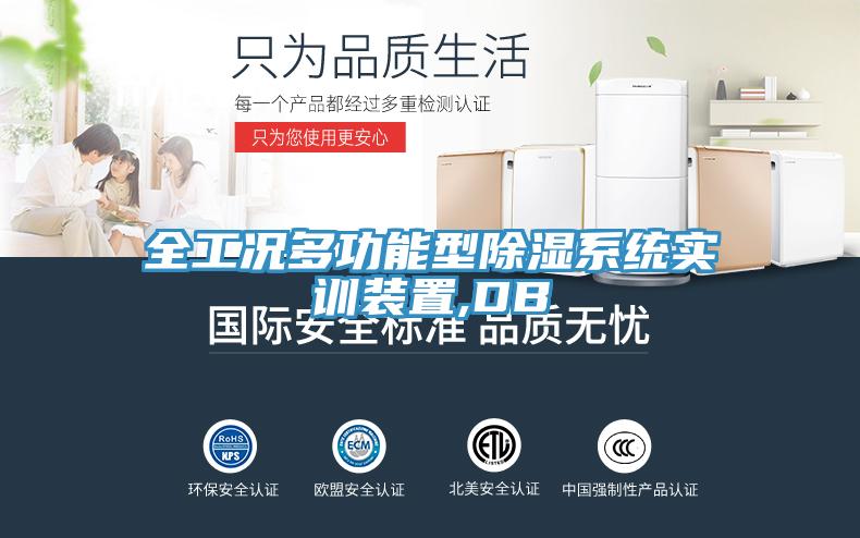 全工況多功能型除濕係統實訓裝置,DB