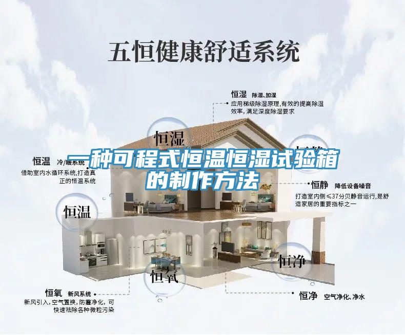 一種可程式恒溫恒濕試驗箱的製作方法